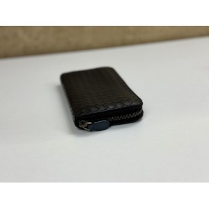 BOTTEGA VENETA INTRECCIATO ZIP AROUND LONG WALLET BOTTEGA VENETA INTRECCIATO ZIP AROUND LONG WALLET